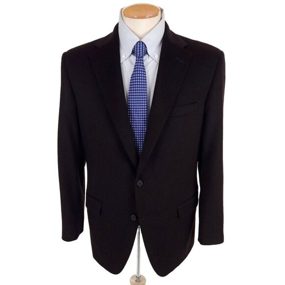 Vassi Black Label Cashmere Sport Jacket Size 40 Reg Mens - Picture 1 of 15